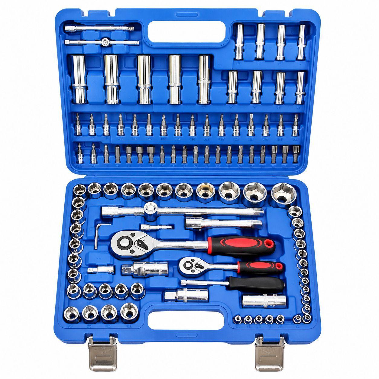 boxer valigetta chiavi a bussola e cricchetto set completo con inserti e bussole professionali - foto 1 boxer valigetta chiavi a bussola e cricchetto set completo con inserti e bussole professionali - foto 1