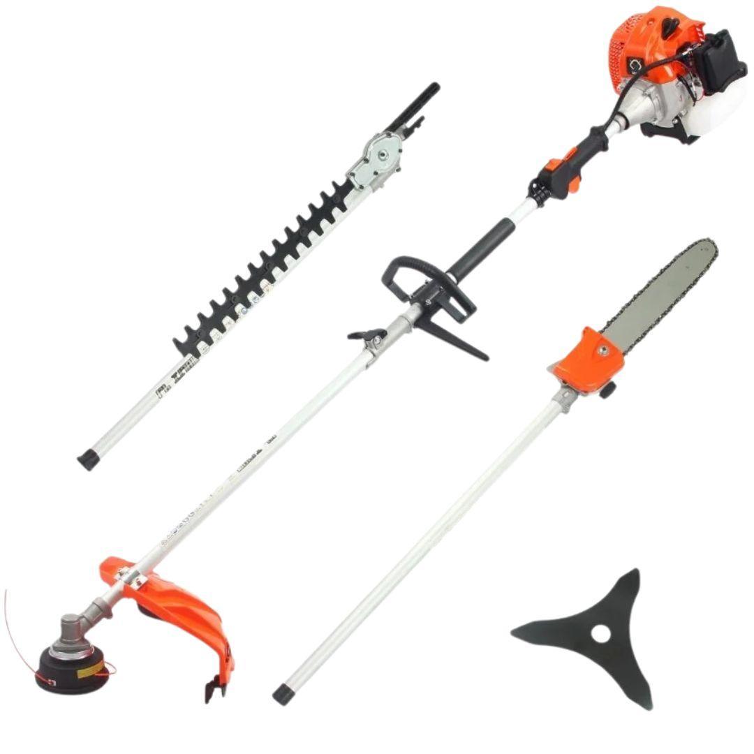 boxer boxer decespugliatore 4 in 1 multifunzione - bx123 - foto 3 Accessori intercambiabili: testa sega a catena, potatore, tagliabordi e parti di ricambio