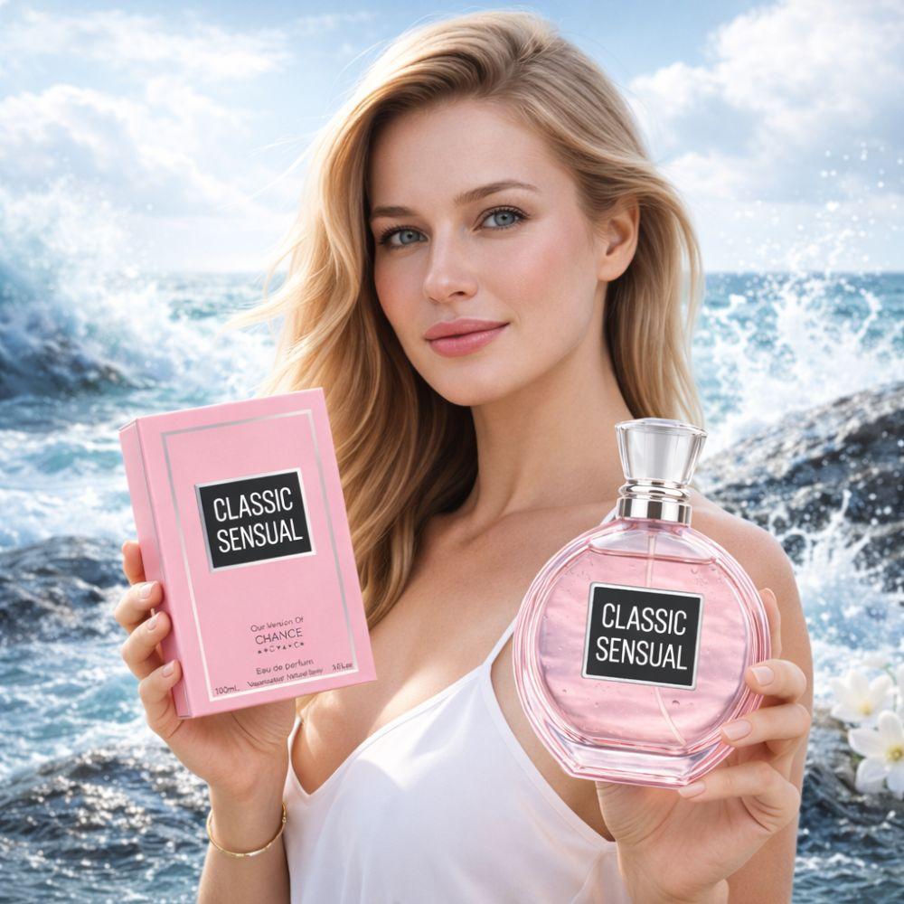  classic sensual eau de parfum donna 100 ml fragranza elegante e seducente - foto 4
