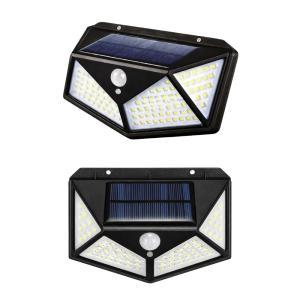 Spot mural avec panneau solaire 20 w