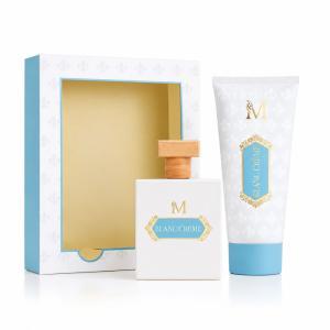 Blanc creme set profumo 50 ml e crema corpo 50 ml fragranza latte delicata edizione limitata