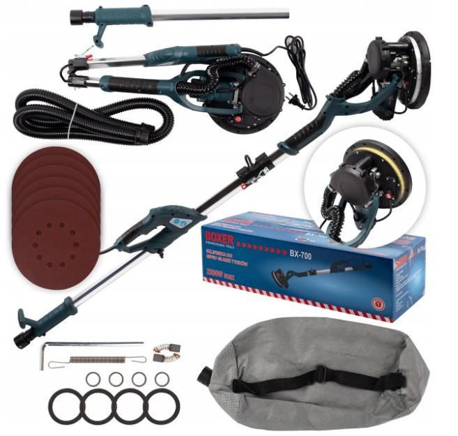 boxer giraffa levigatrice bx-700 con illuminazione a led 2200 watt - foto 1 boxer giraffa levigatrice bx-700 con illuminazione a led 2200 watt - foto 1