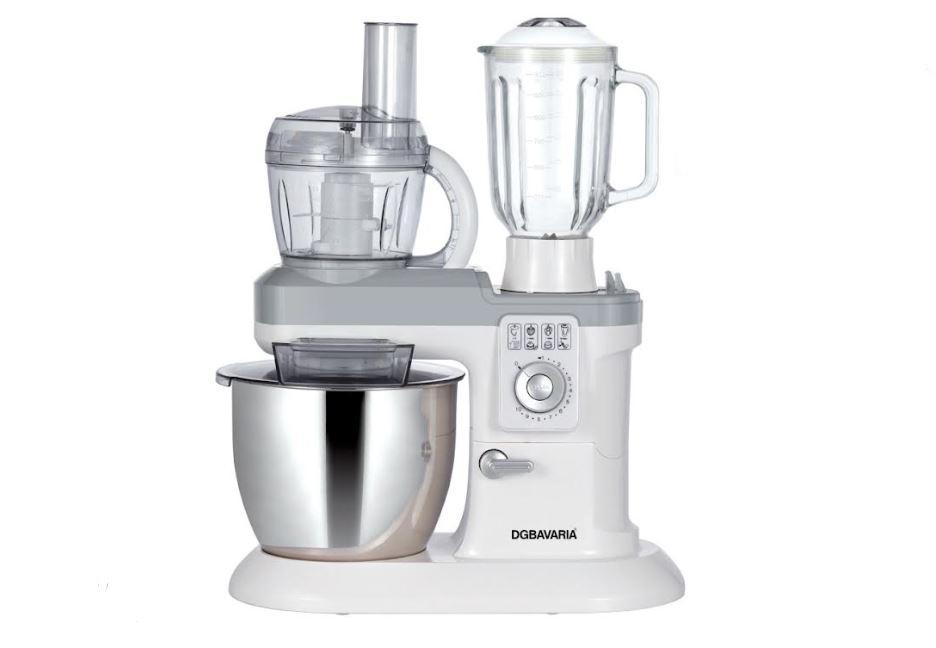 dgbavaria robot da cucina multifunzione 3 in 1 con ciotola in acciaio inox da 6.5 lt.- impastatrice , frullatore e tritatutto - foto 1 dgbavaria robot da cucina multifunzione 3 in 1 con ciotola in acciaio inox da 6.5 lt.- impastatrice , frullatore e tritatutto - foto 1