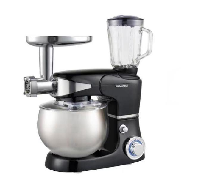 dgbavaria robot da cucina multifunzione con ciotola in acciaio inox da 6 lt. - impastatrice , frullatore e tritacarne - foto 1 dgbavaria robot da cucina multifunzione con ciotola in acciaio inox da 6 lt. - impastatrice , frullatore e tritacarne - foto 1