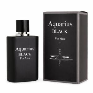 Aquarius black eau de parfum uomo 100 ml fragranza intensa ed elegante