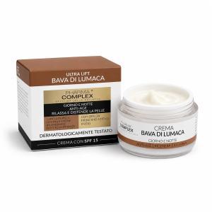 Crema viso alla bava di lumaca ultra lift giorno e notte anti age spf15 50 ml