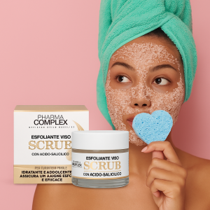 Scrub esfoliante viso con acido salicilico