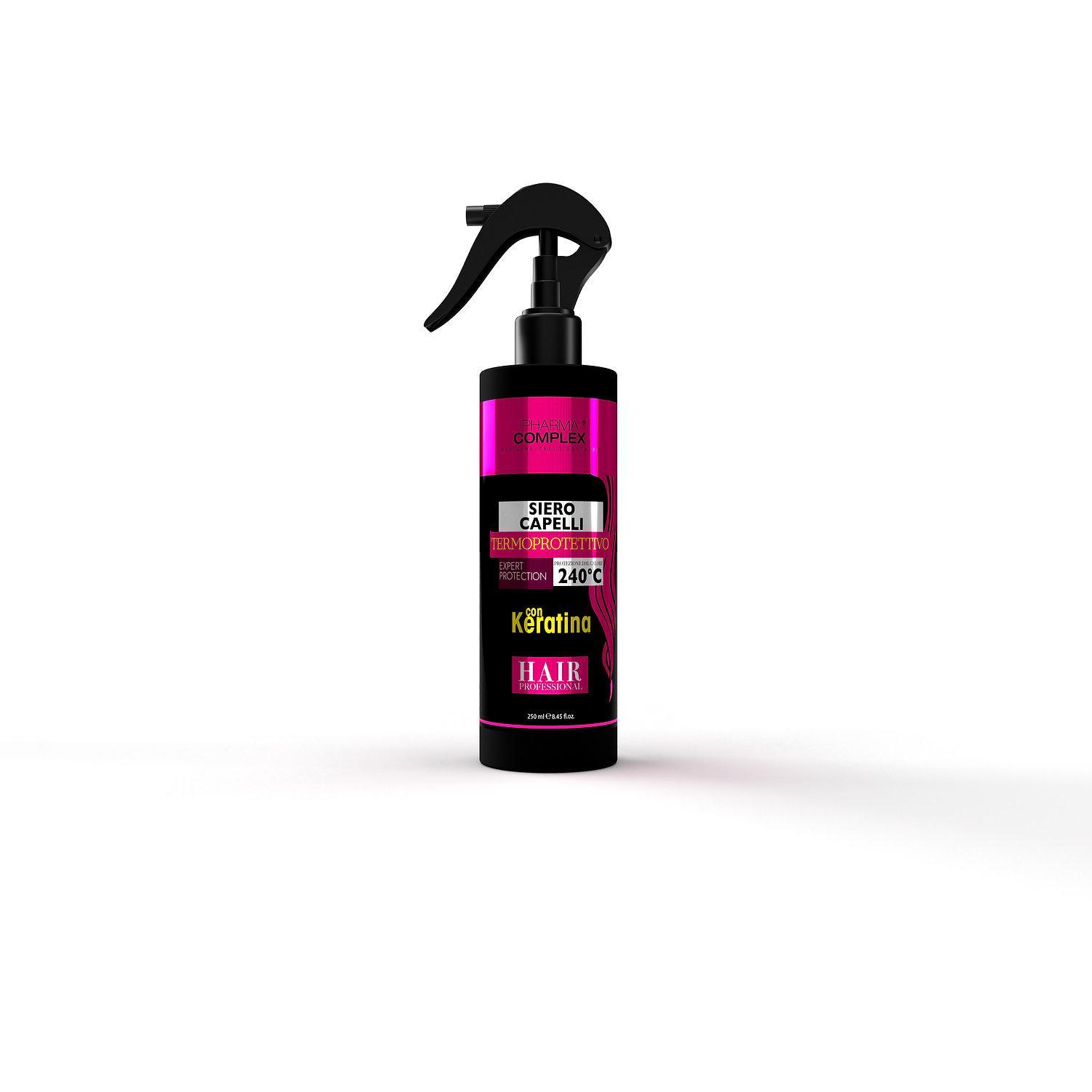pharma complex pharma complex siero termoprotettivo capelli con keratina , 250ml. - foto 1