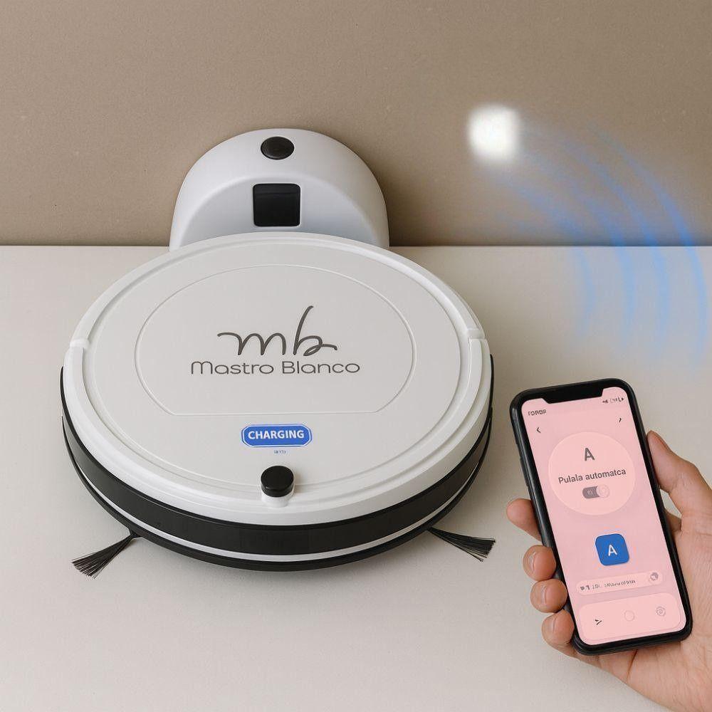 robot aspirapolvere e lavapavimenti con serbatoio 350 ml, potenza 800 pa, batteria 2000 mah, pulizia automatica, sensori anti-collisione, controllo app - foto 3 robot aspirapolvere e lavapavimenti con serbatoio 350 ml, potenza 800 pa, batteria 2000 mah, pulizia automatica, sensori anti-collisione, controllo app - foto 3