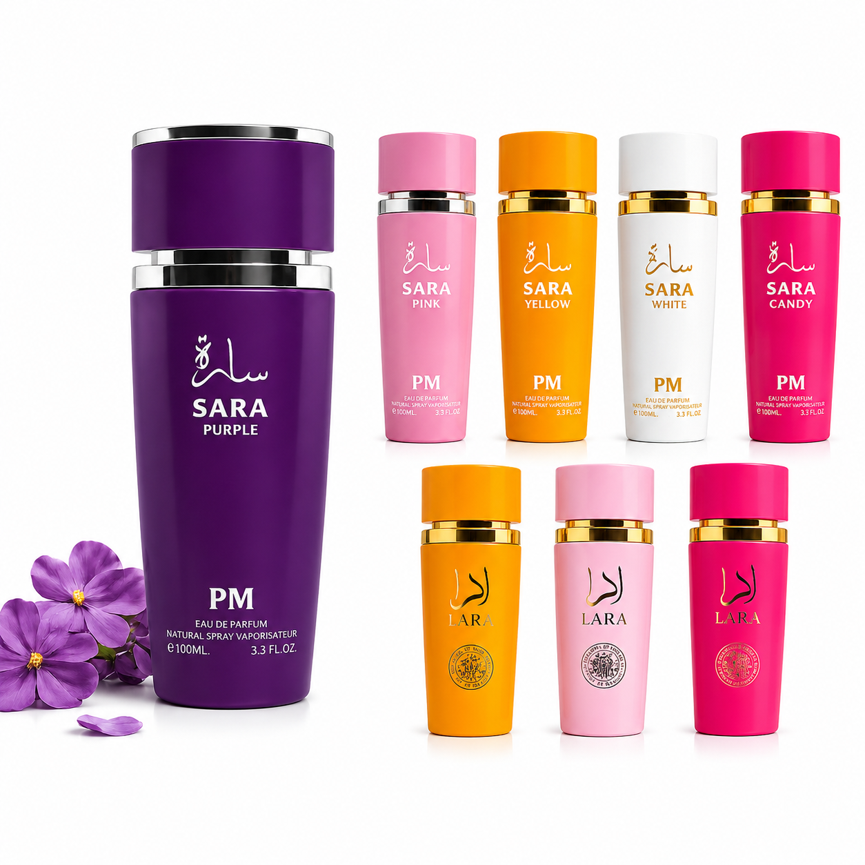  profumo arabo da donna collezione sara e lara eau de parfume 100ml - foto 1
