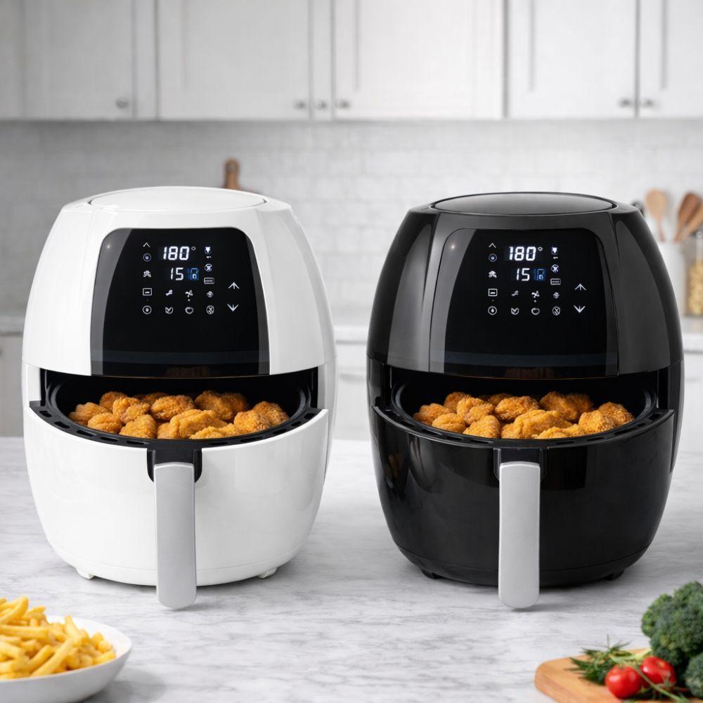  friggitrice ad aria 10 litri 1800w display digitale - foto 6