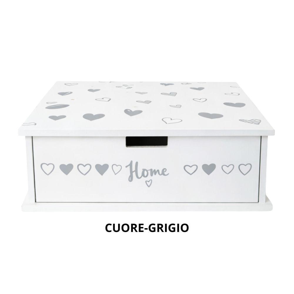 cassetto porta cialde e zucchero da caffè in legno con divisori organizer elegante - foto 3 cassetto porta cialde e zucchero da caffè in legno con divisori organizer elegante - foto 3