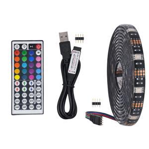 Striscia led rgb 5 metri con telecomando illuminazione multicolore