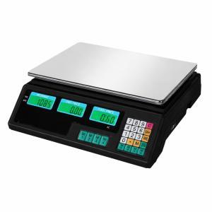 Bilancia elettronica digitale professionale max 40 kg con piatto in acciaio inox, divisione di pesata 2 g