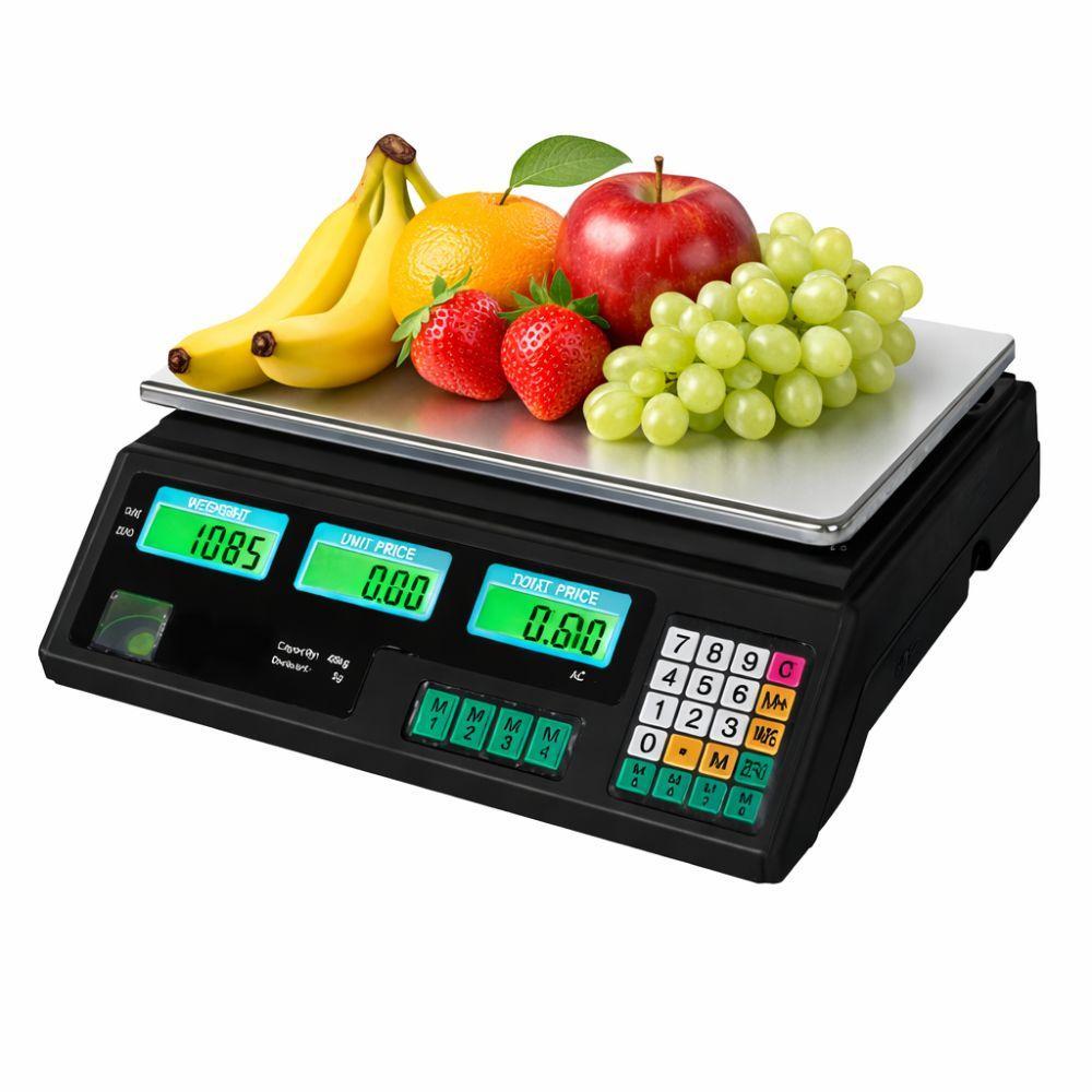 bilancia elettronica digitale professionale max 40 kg con piatto in acciaio inox, divisione di pesata 2 g - foto 2 bilancia elettronica digitale professionale max 40 kg con piatto in acciaio inox, divisione di pesata 2 g - foto 2