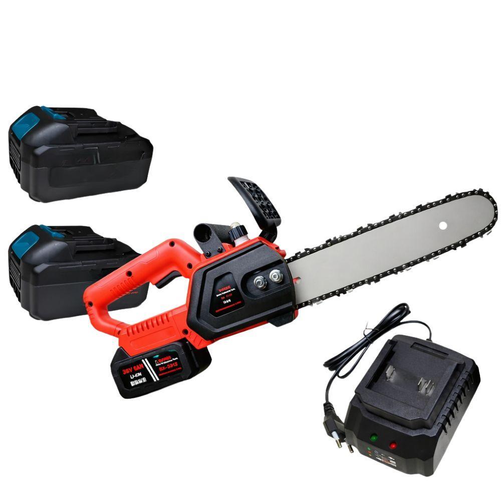  motosega elettrica professionale 12” – 48v con 2 batterie - foto 2