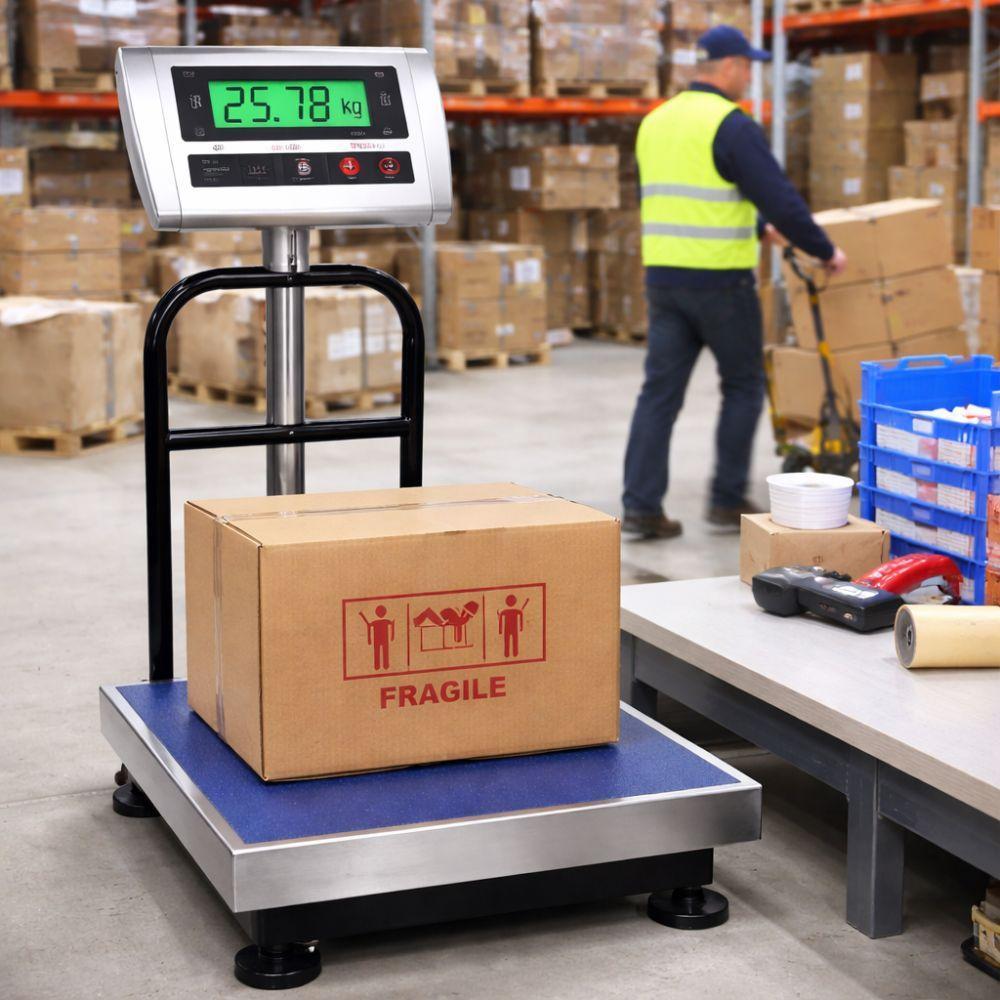  bilancia digitale professionale 300 kg con display lcd - foto 2