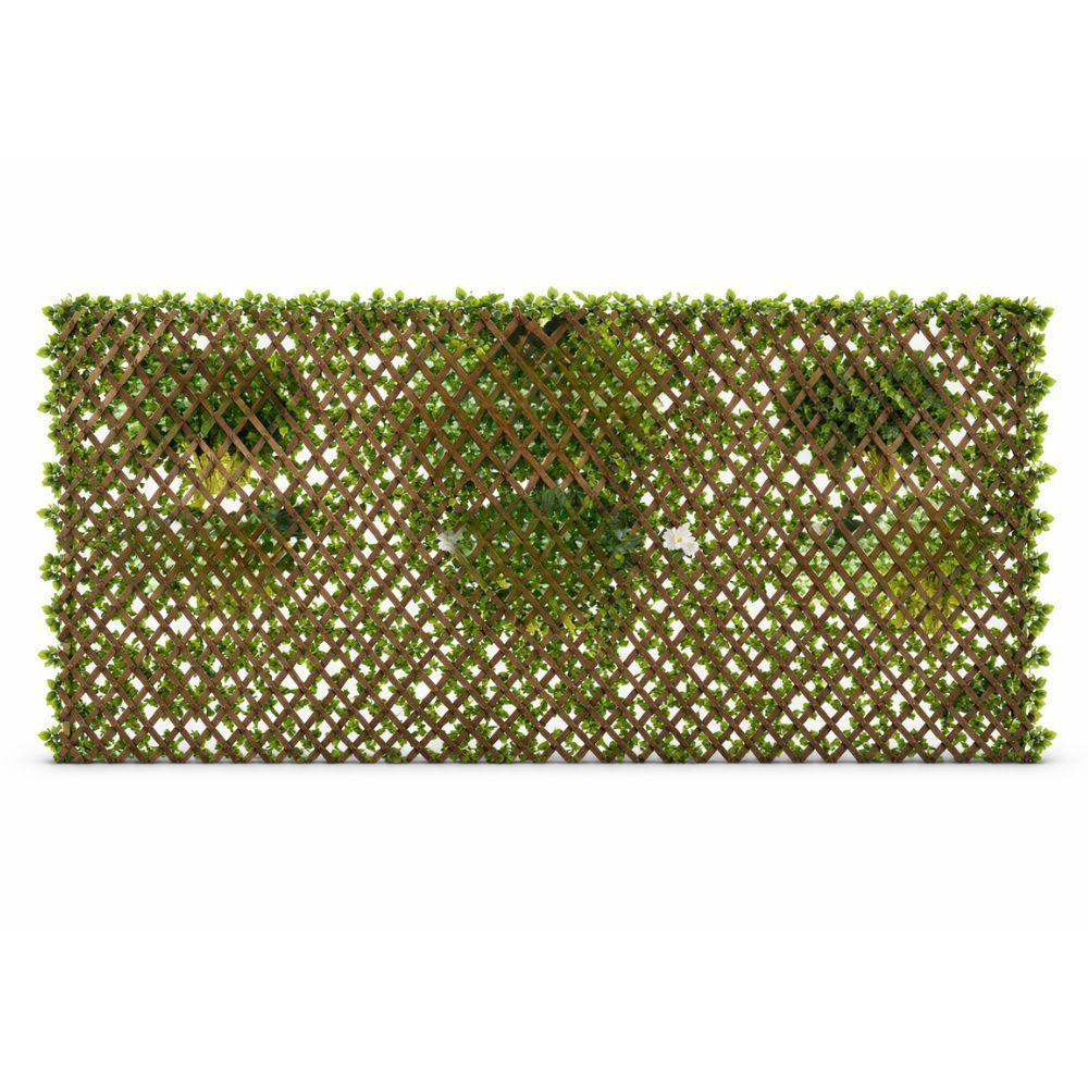  siepe artificiale effetto naturale  con grigliato estensibile - foto 2