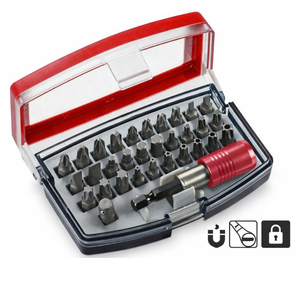 set inserti per avvitatore 32 pezzi con porta inserti magnetico professionale - foto 1 set inserti per avvitatore 32 pezzi con porta inserti magnetico professionale - foto 1