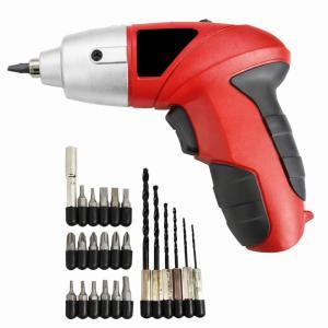 Mini avvitatore e trapano 3,6v con 24 accessori e led