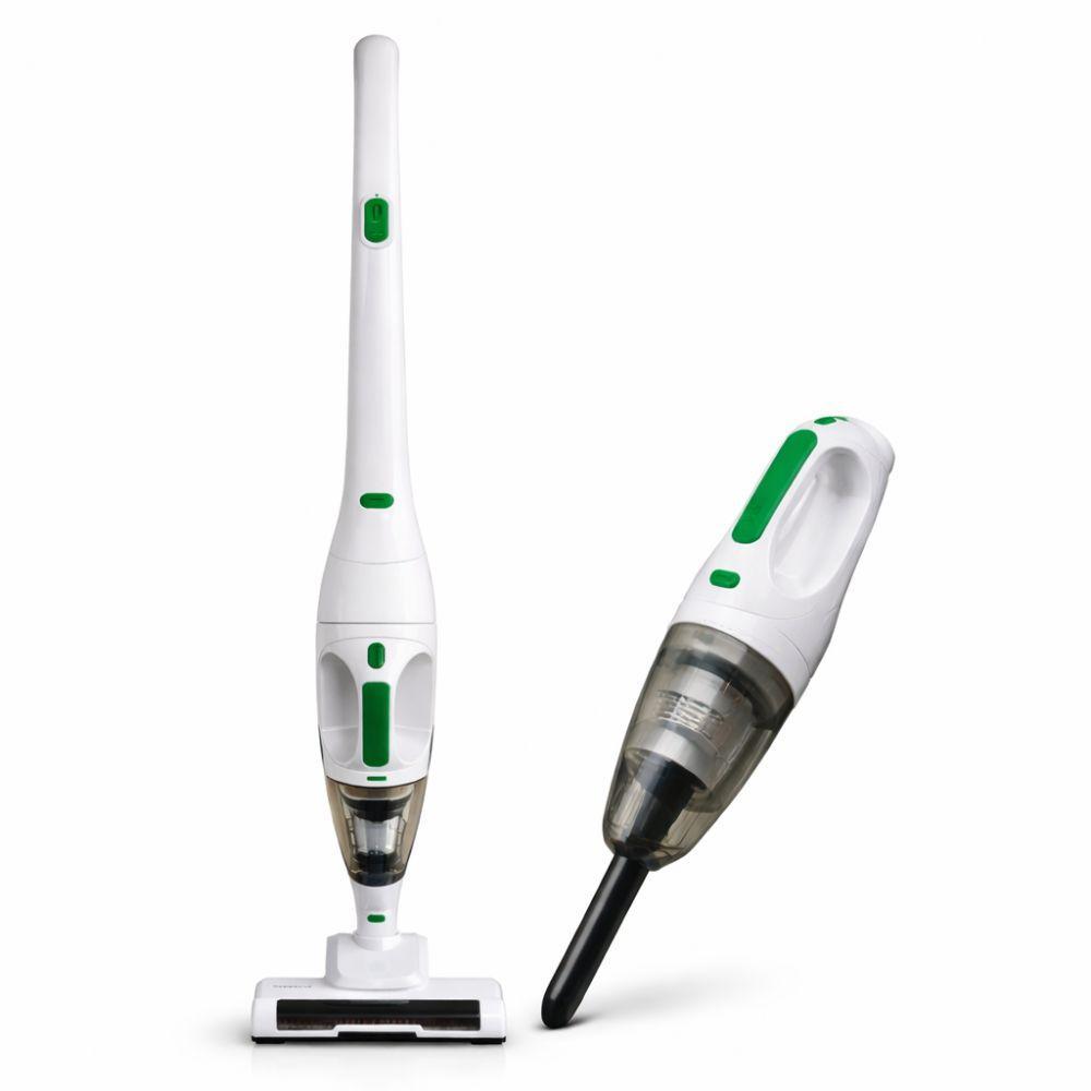  scopa elettrica 2in1 senza fili con aspiratore portatile e sistema pieghevole salvaspazio - foto 1