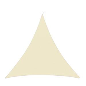 Vela ombreggiante triangolare 300x300x300 cm telo parasole per giardino terrazza piscina