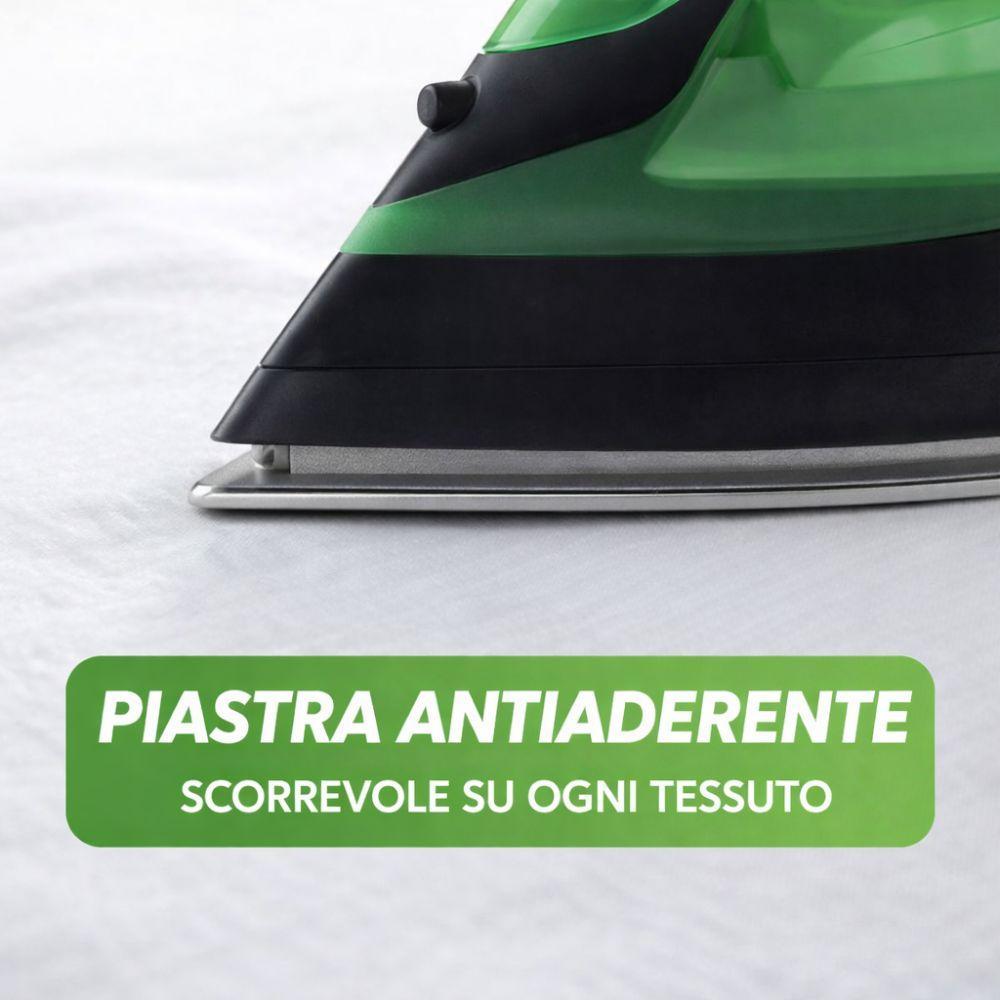 ferro da stiro elettrico a vapore 2200w con serbatoio 240 ml e piastra antiaderente - foto 3 ferro da stiro elettrico a vapore 2200w con serbatoio 240 ml e piastra antiaderente - foto 3
