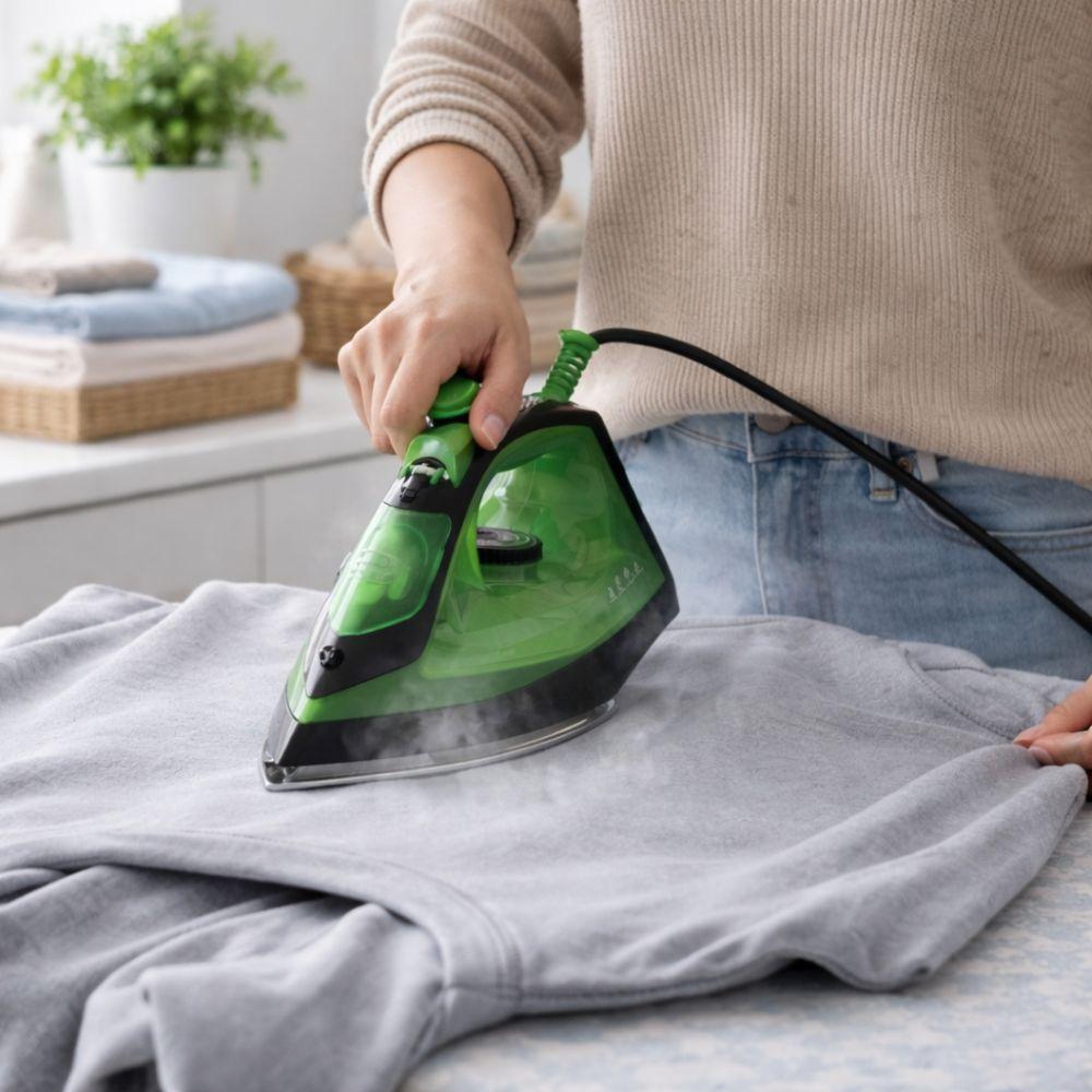 ferro da stiro elettrico a vapore 2200w con serbatoio 240 ml e piastra antiaderente - foto 4 ferro da stiro elettrico a vapore 2200w con serbatoio 240 ml e piastra antiaderente - foto 4