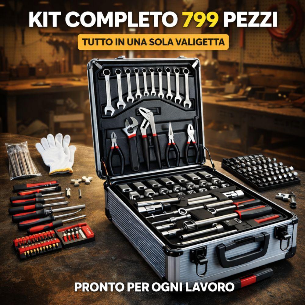 kit di attrezzi 799 pezzi con valigia - foto 2 kit di attrezzi 799 pezzi con valigia - foto 2