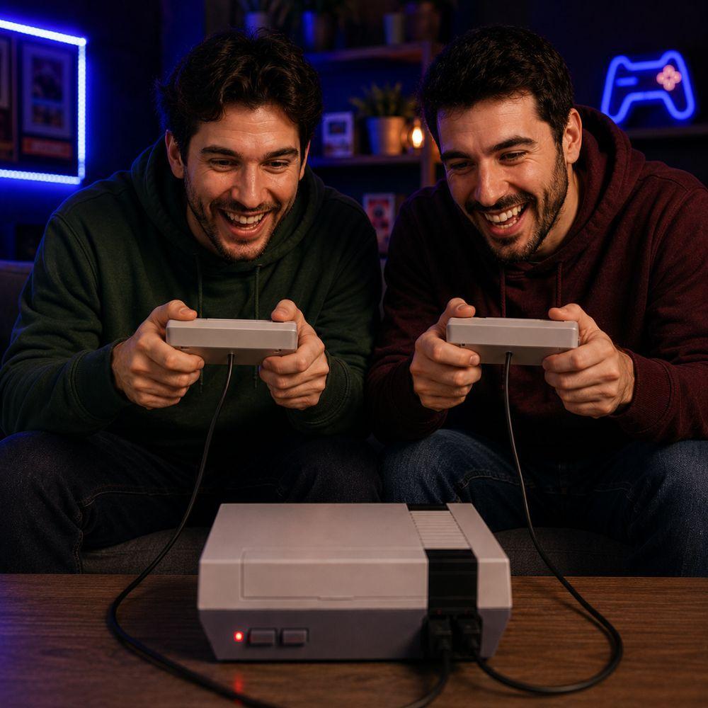 console retro 620 giochi integrati plug and play doppio controller - foto 5 console retro 620 giochi integrati plug and play doppio controller - foto 5