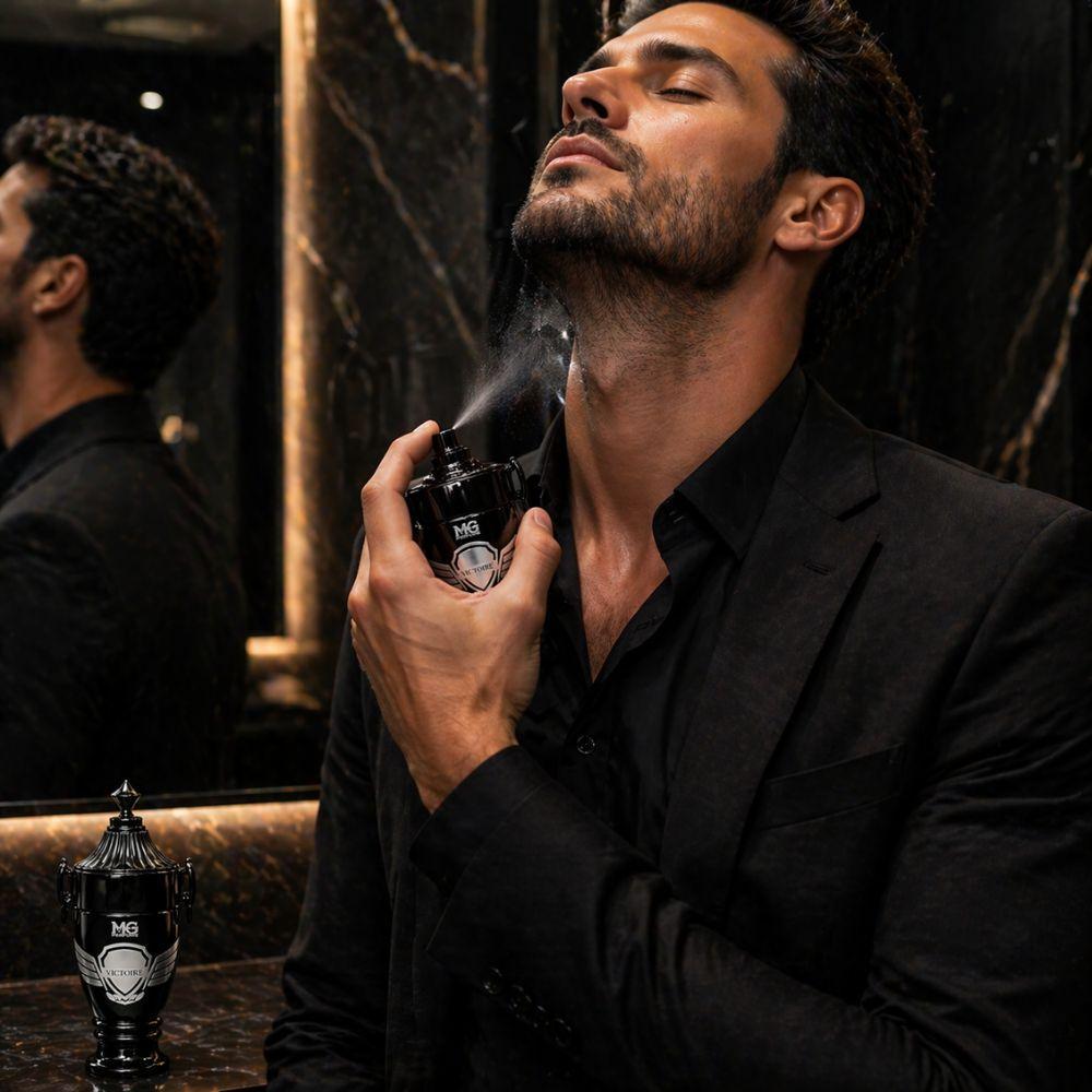 profumo uomo victorioso noir eau de parfum 100ml fragranza intensa elegante - foto 3 profumo uomo victorioso noir eau de parfum 100ml fragranza intensa elegante - foto 3