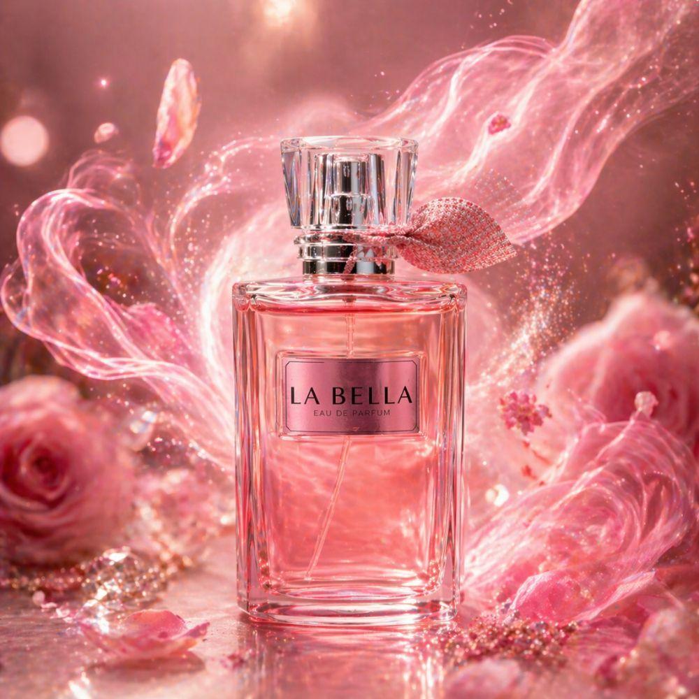 profumo donna la bella eau de parfum 100ml fragranza elegante dolce e sensuale - foto 5 Flacone Profumo Donna La Bella Eau de Parfum 100ml con confezione elegante