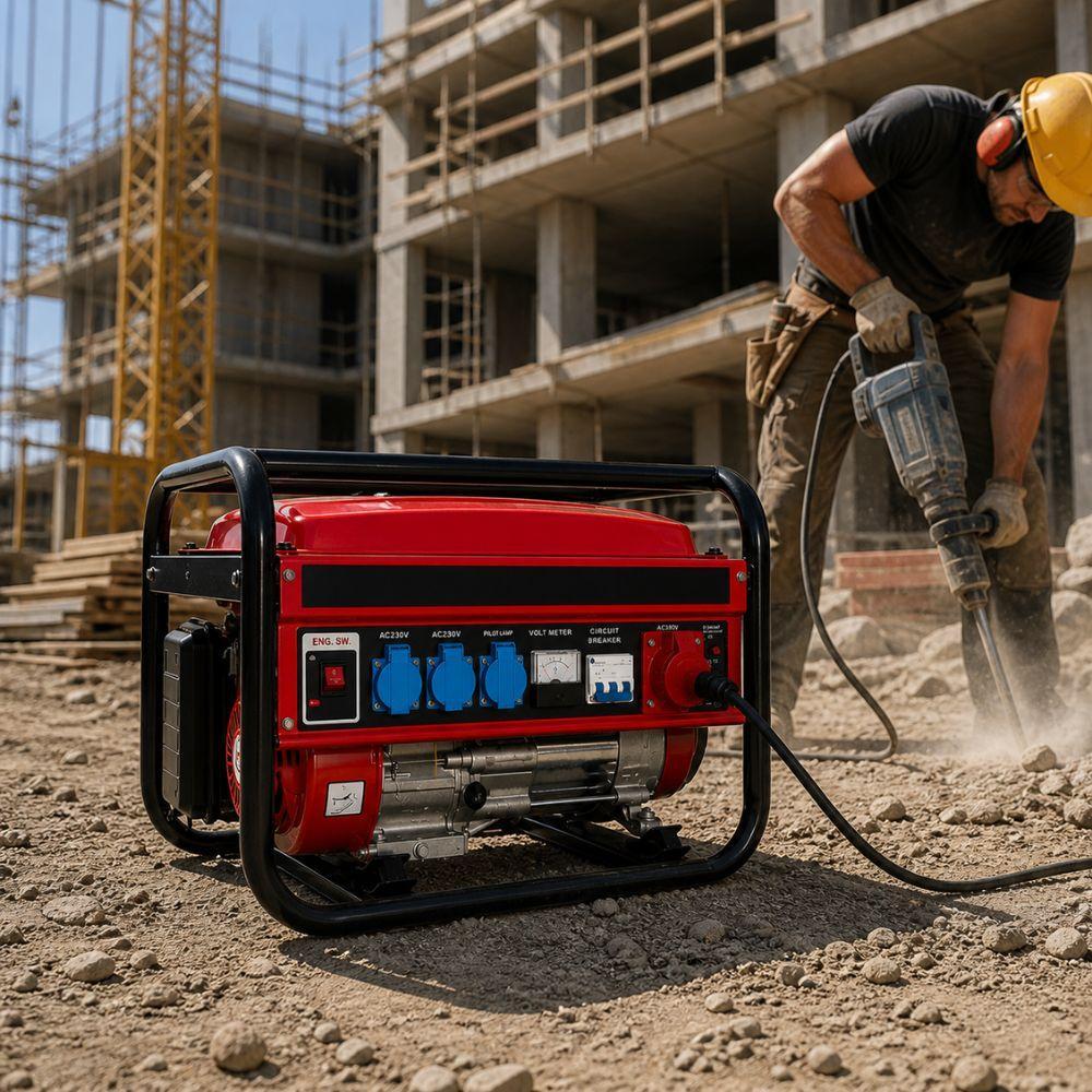 generatore di corrente a benzina portatile alta potenza per casa, cantiere e emergenze - foto 3 generatore di corrente a benzina portatile alta potenza per casa, cantiere e emergenze - foto 3
