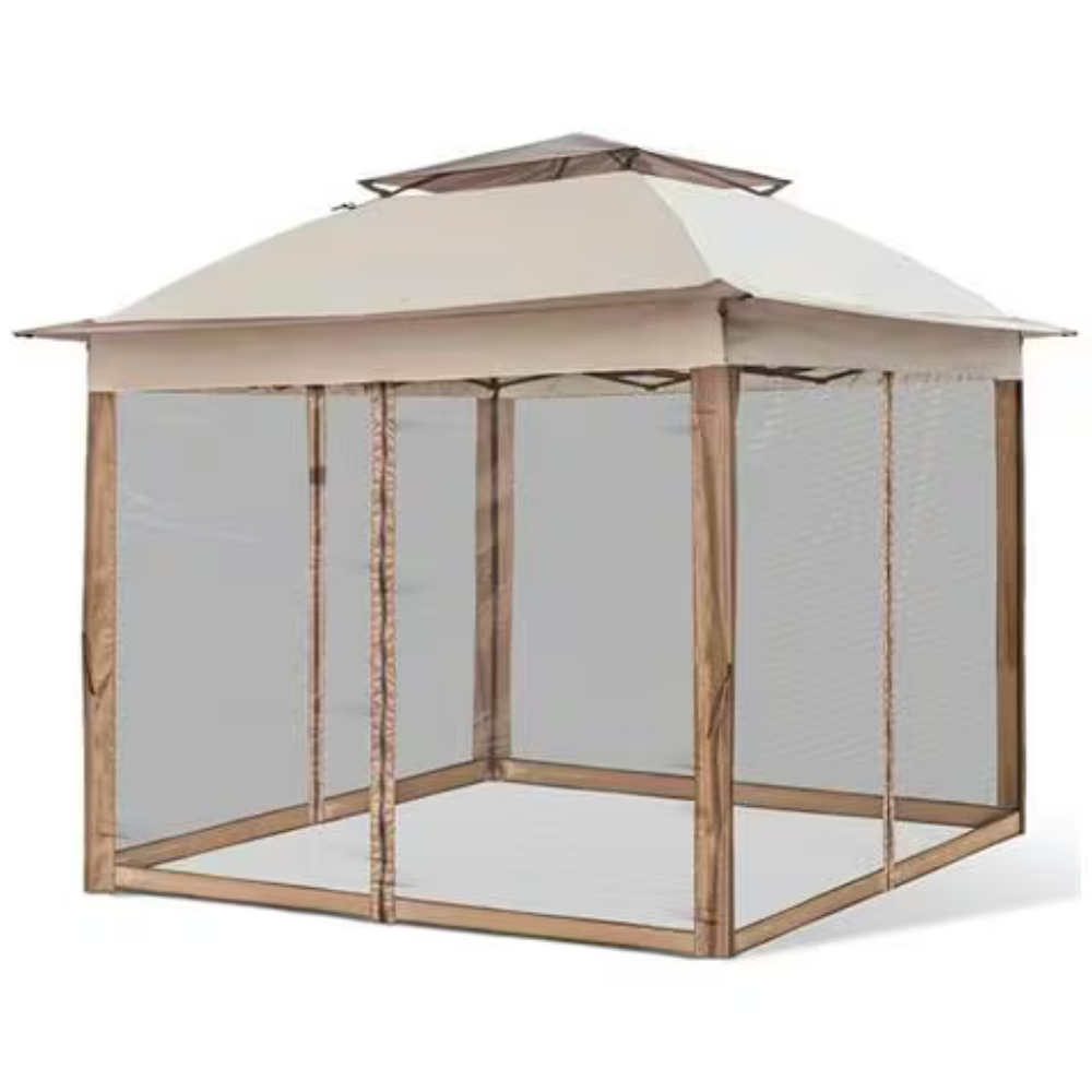 gazebo richiudibile 3x3 m salvaspazio con zanzariere, presa aria e borsa trasporto - foto 2 gazebo richiudibile 3x3 m salvaspazio con zanzariere, presa aria e borsa trasporto - foto 2