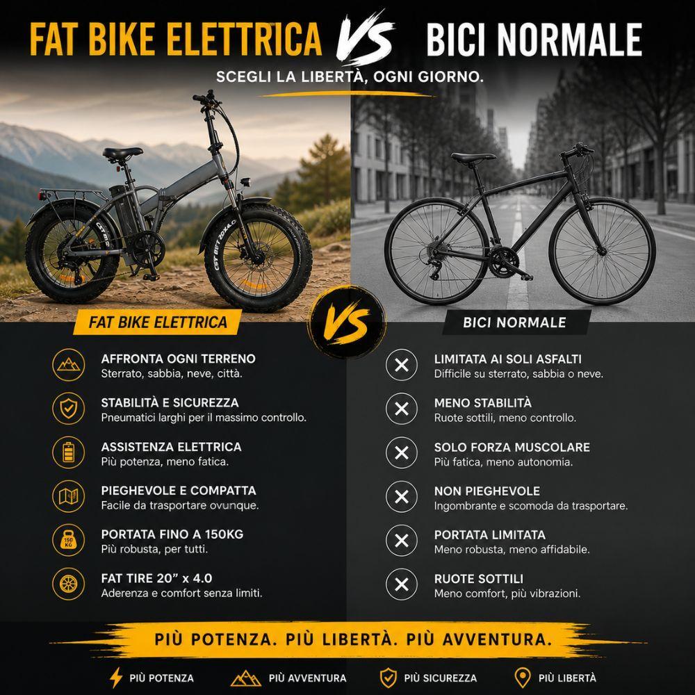 bici elettrica pieghevole fat bike 20 pollici con batteria integrata e portapacchi - foto 4 bici elettrica pieghevole fat bike 20 pollici con batteria integrata e portapacchi - foto 4