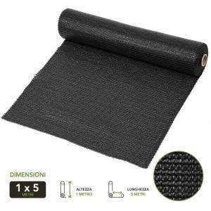 Rete ombreggiante frangivista multiuso 1x5 metri privacy recinzione giardino balcone