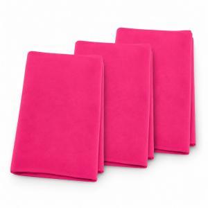 Set 3 pezzi panno pink super assorbenti resistenti per ogni superficie