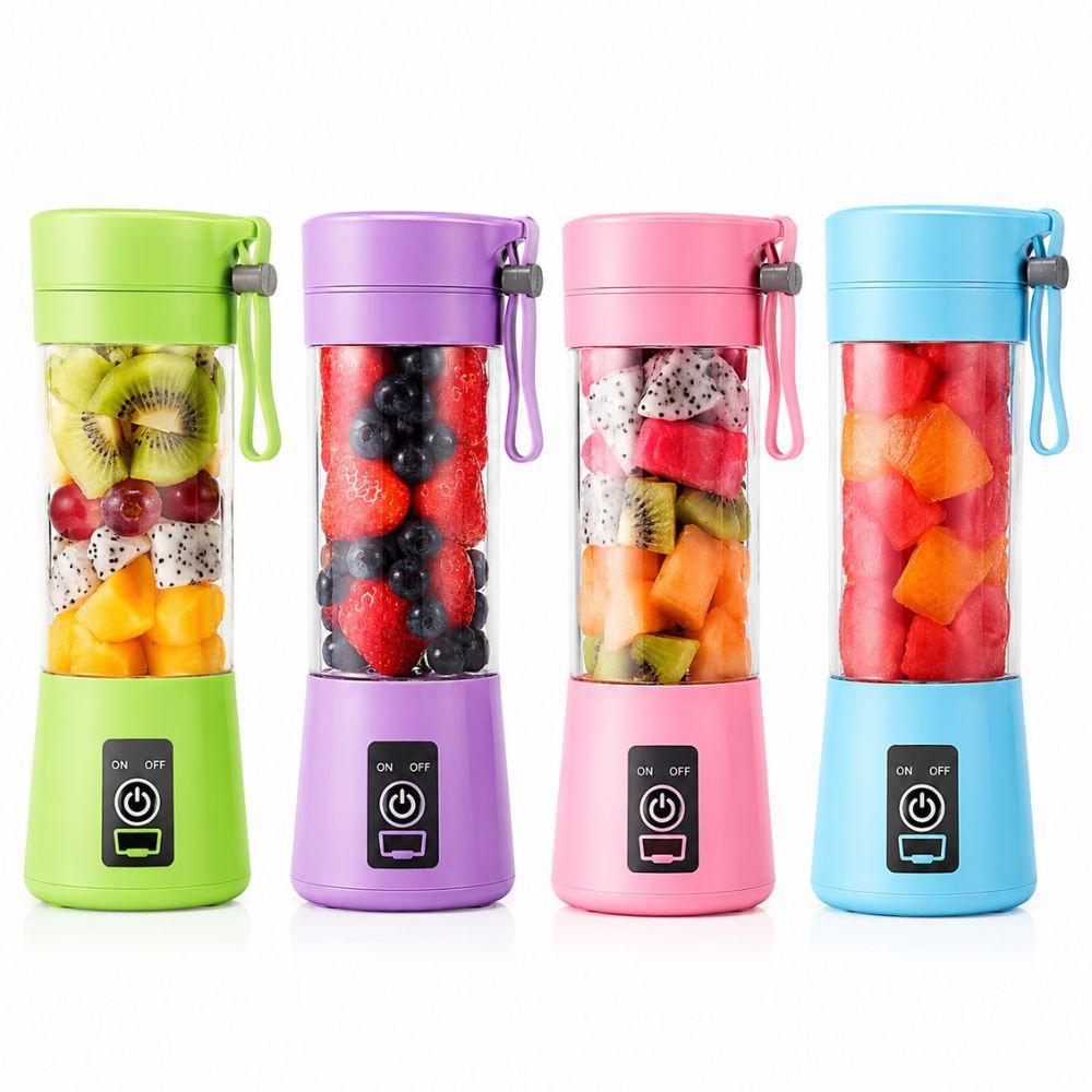  mini frullatore portatile usb ricaricabile 380ml smoothie blender - foto 1