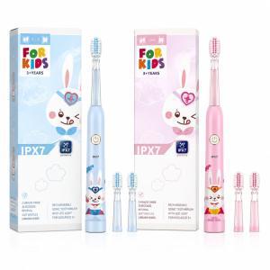 Spazzolino elettrico bambini ricaricabile con luci led