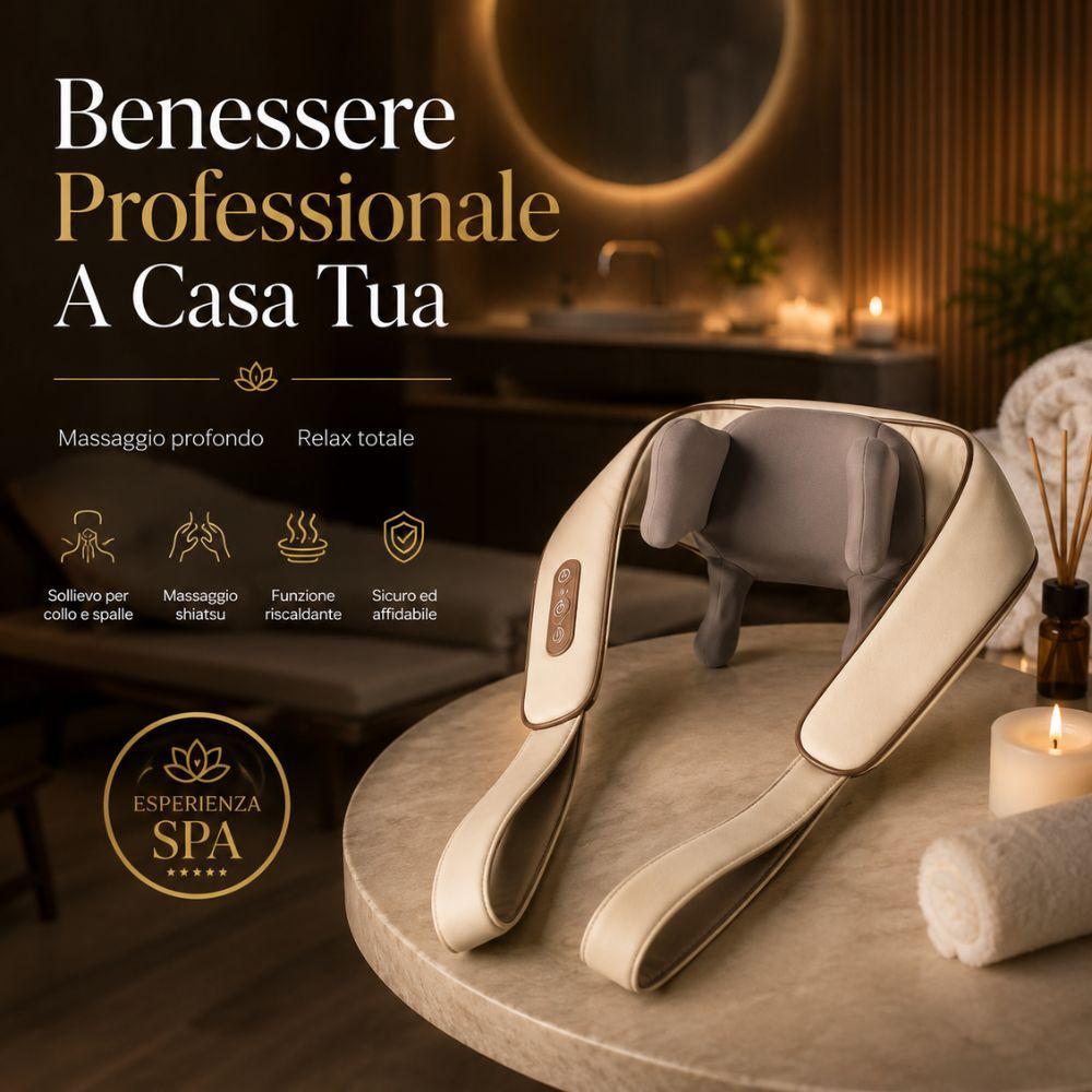  massaggiatore cervicale elettrico con funzione riscaldante - foto 2