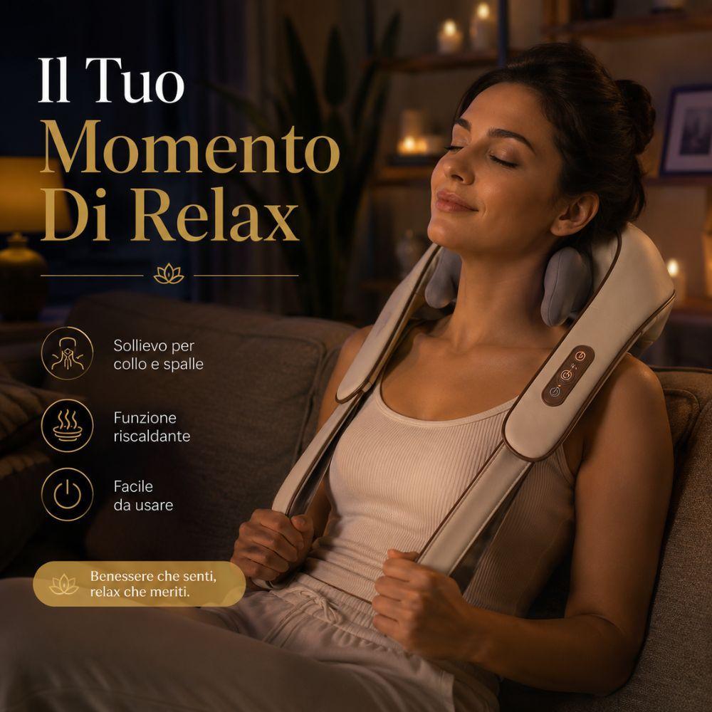  massaggiatore cervicale elettrico con funzione riscaldante - foto 3