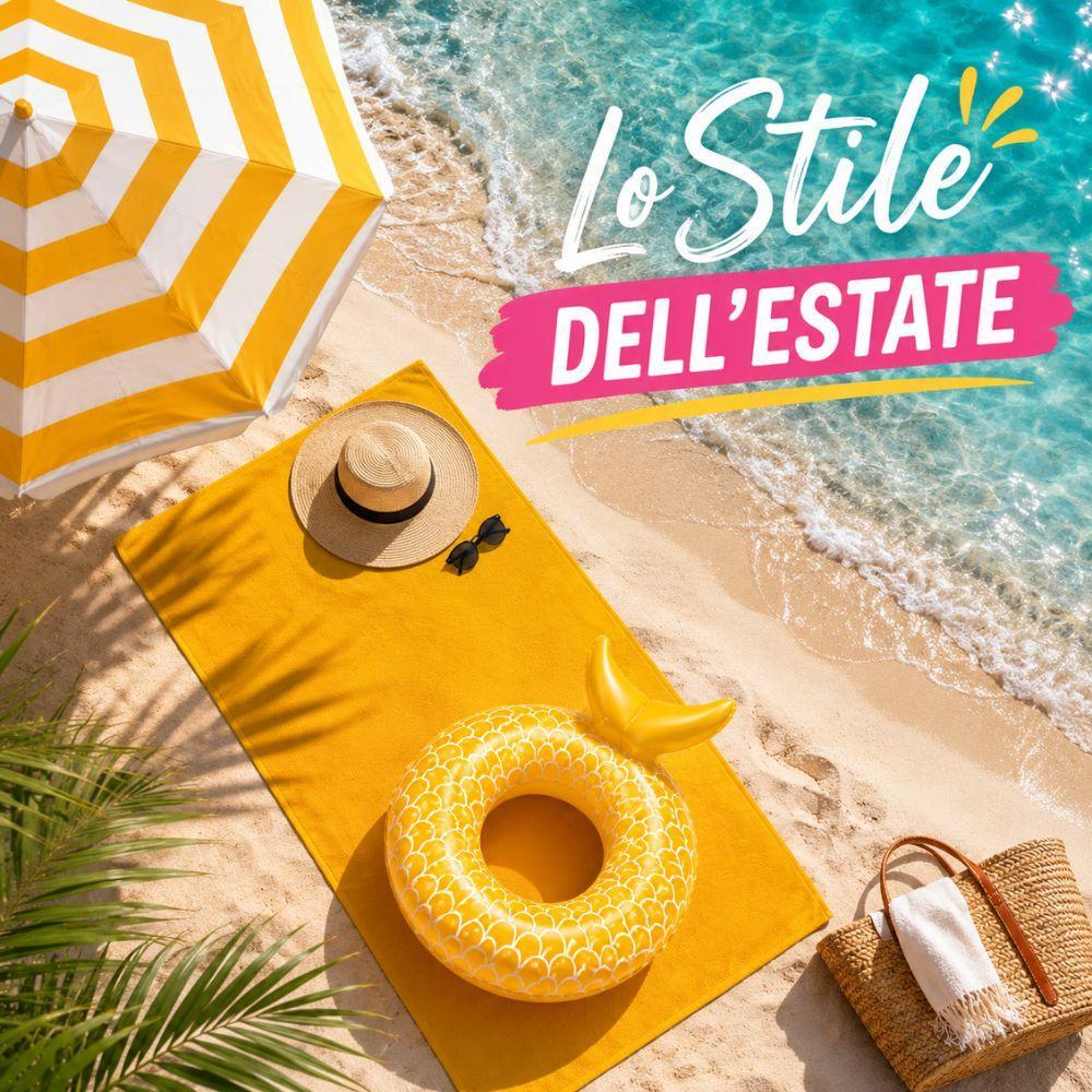  set mare oceania  telo mare ciambella gonfiabile coordinata - foto 4