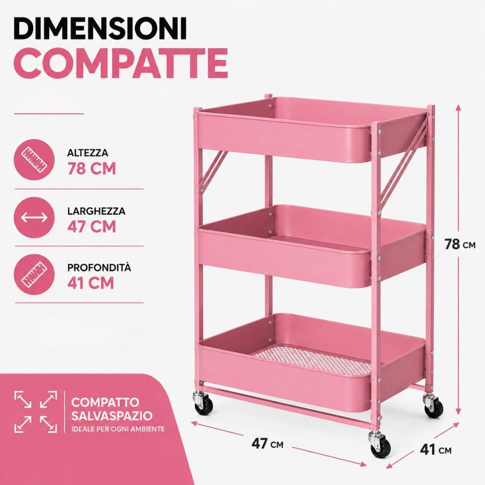 Infografica dimensioni: altezza 78 cm, larghezza 47 cm, profondità 41 cm