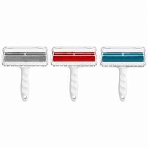 Brosse réutilisable pour enlever les poils sur les canapés, les vêtements et les tapis