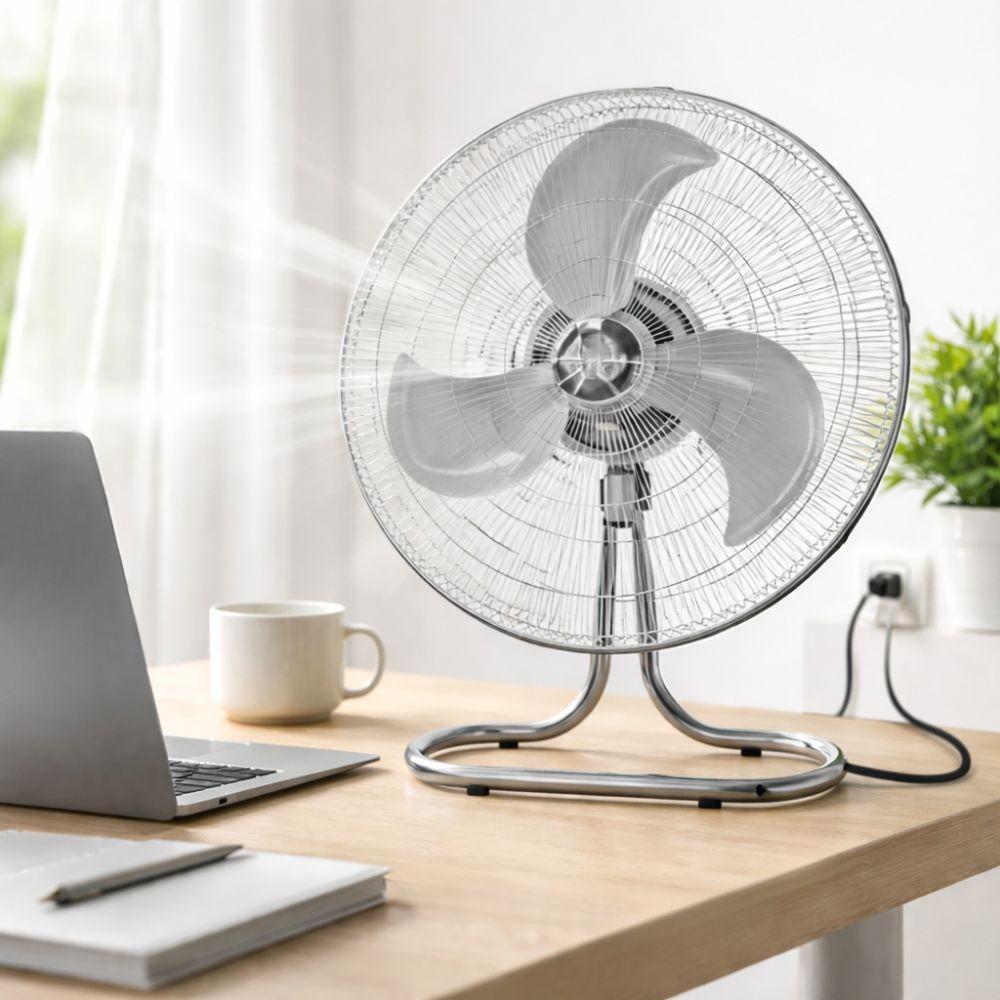  ventilatore 3 in 1 con oscillazione e 3 velocita da terra, tavolo e parete - foto 2