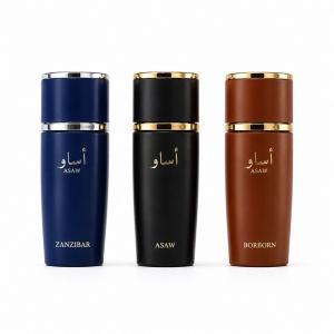 Mini collection asaw 25ml profumi uomo fragranze eleganti e persistenti formato tascabile
