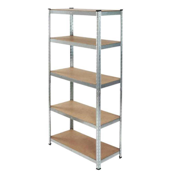 coppia di scaffali a 5 ripiani 90x40x180cm portata 875kg - foto 5 coppia di scaffali a 5 ripiani 90x40x180cm portata 875kg - foto 5