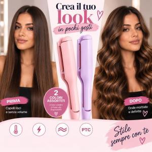 Ferro per capelli ricci, colori assortiti
