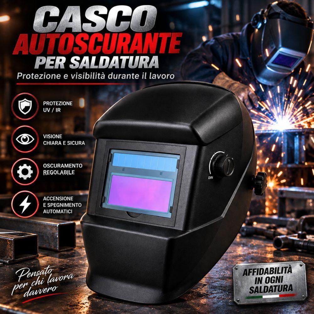 casco per saldatura autoscurante con filtro automatico - foto 4